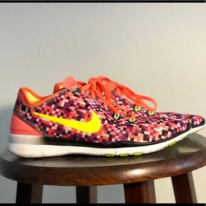 Nike Free 5.0 - Neon Orange/pink